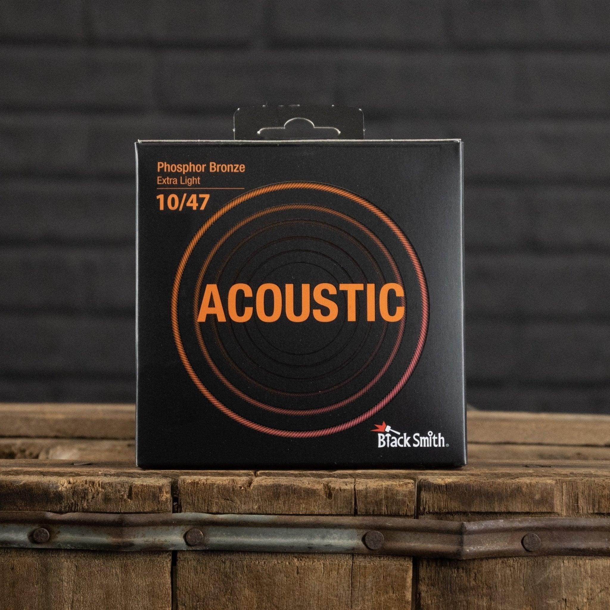 Blacksmith Phosphor Bronze Extra Light 10 47 Acoustic Guitar Strings