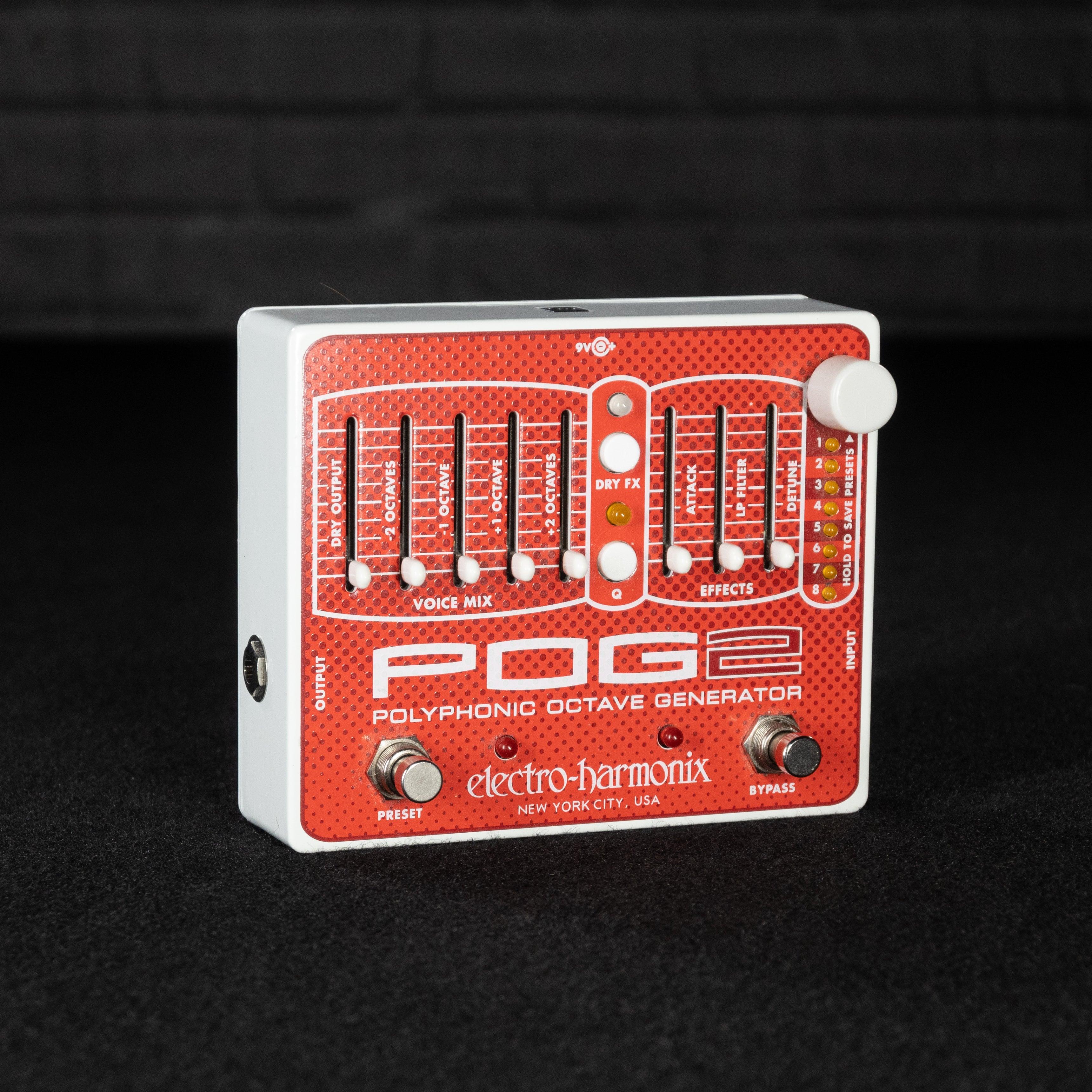 Electro-Harmonix POG2 Polyphonic Octave Generator Guitar Pedal USED