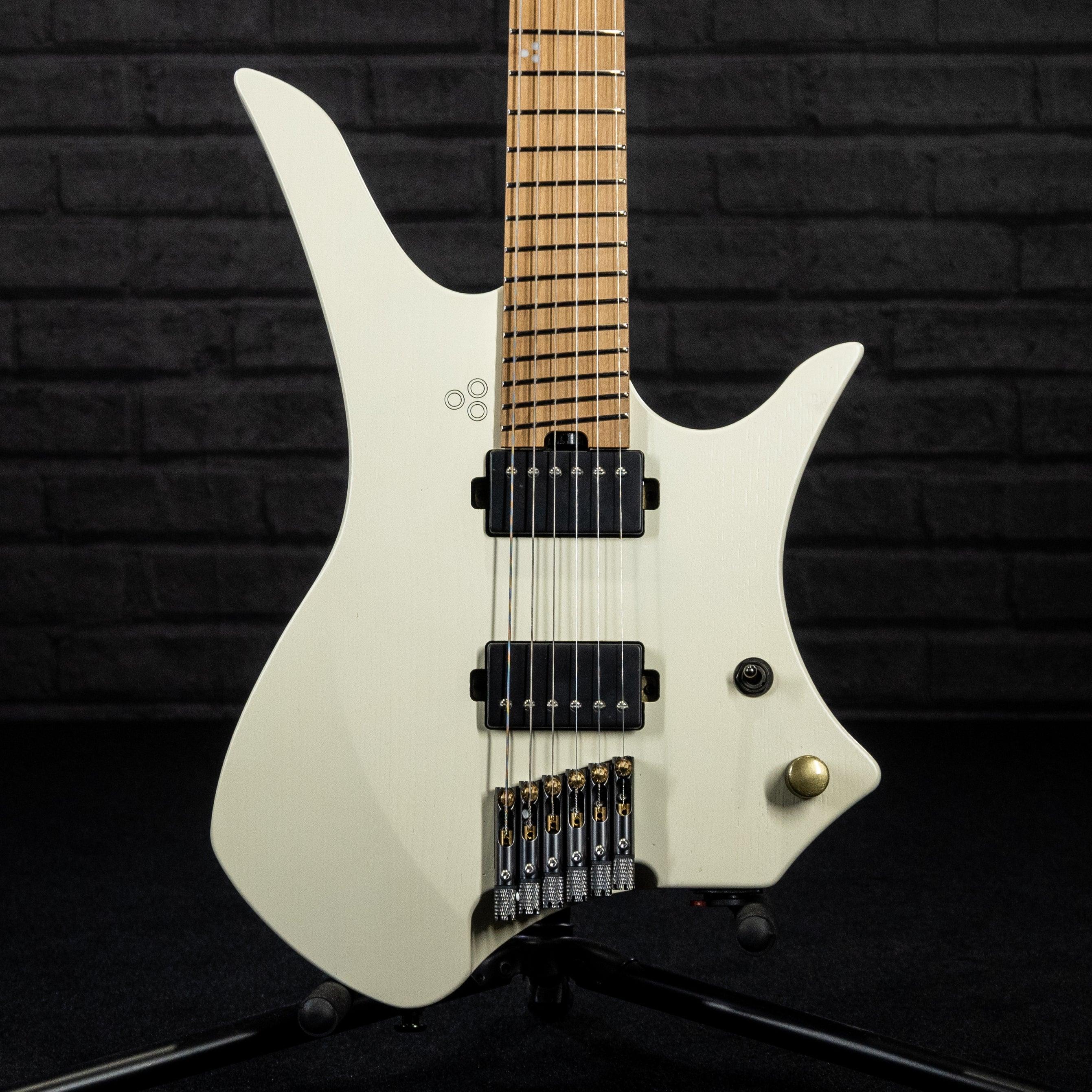 GOC C-Series Vajra 6 Electric Guitar (Worn Powder White