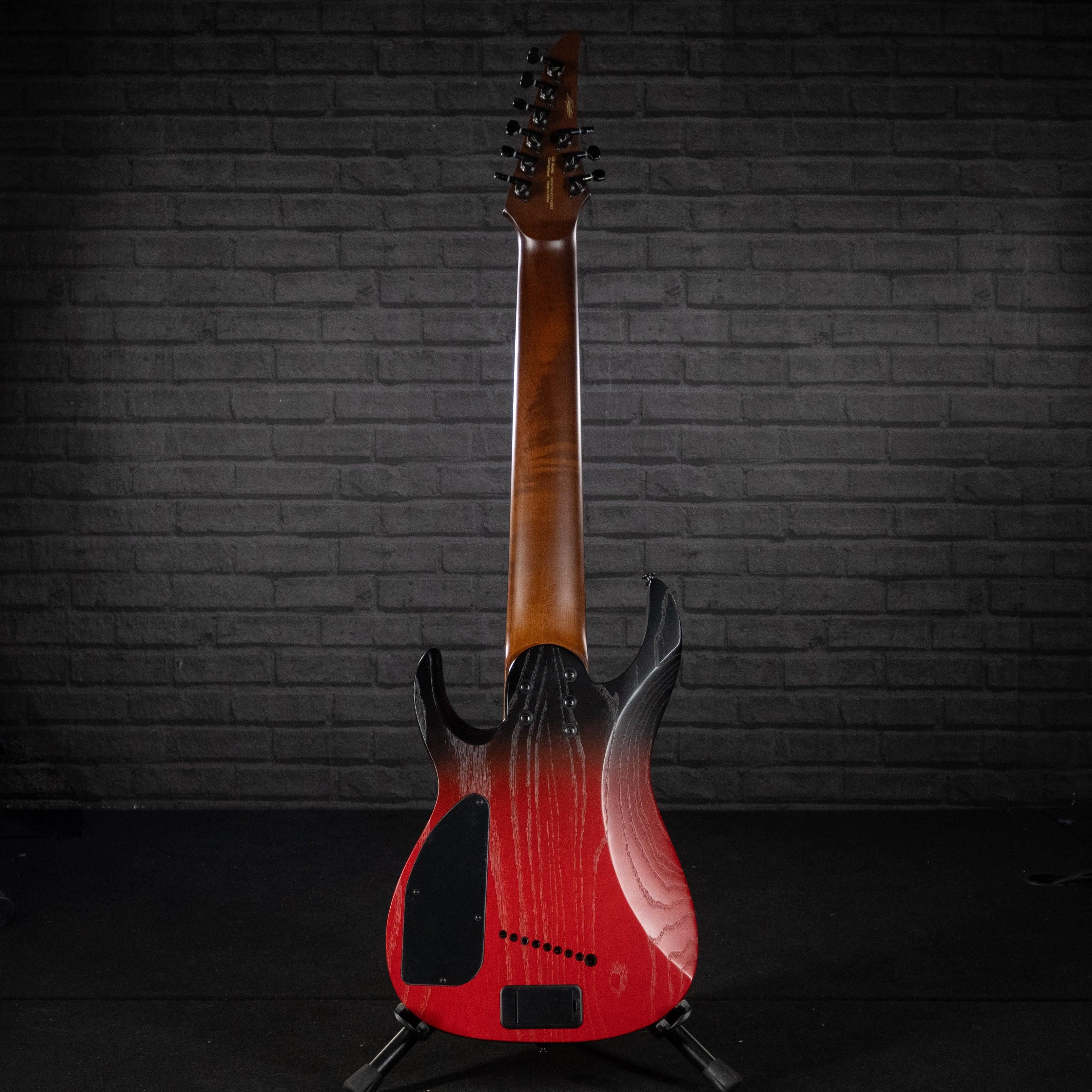 Legator Ninja N9 9-String Electric Guitar (Crimson Fade) - Impulse Music Co.