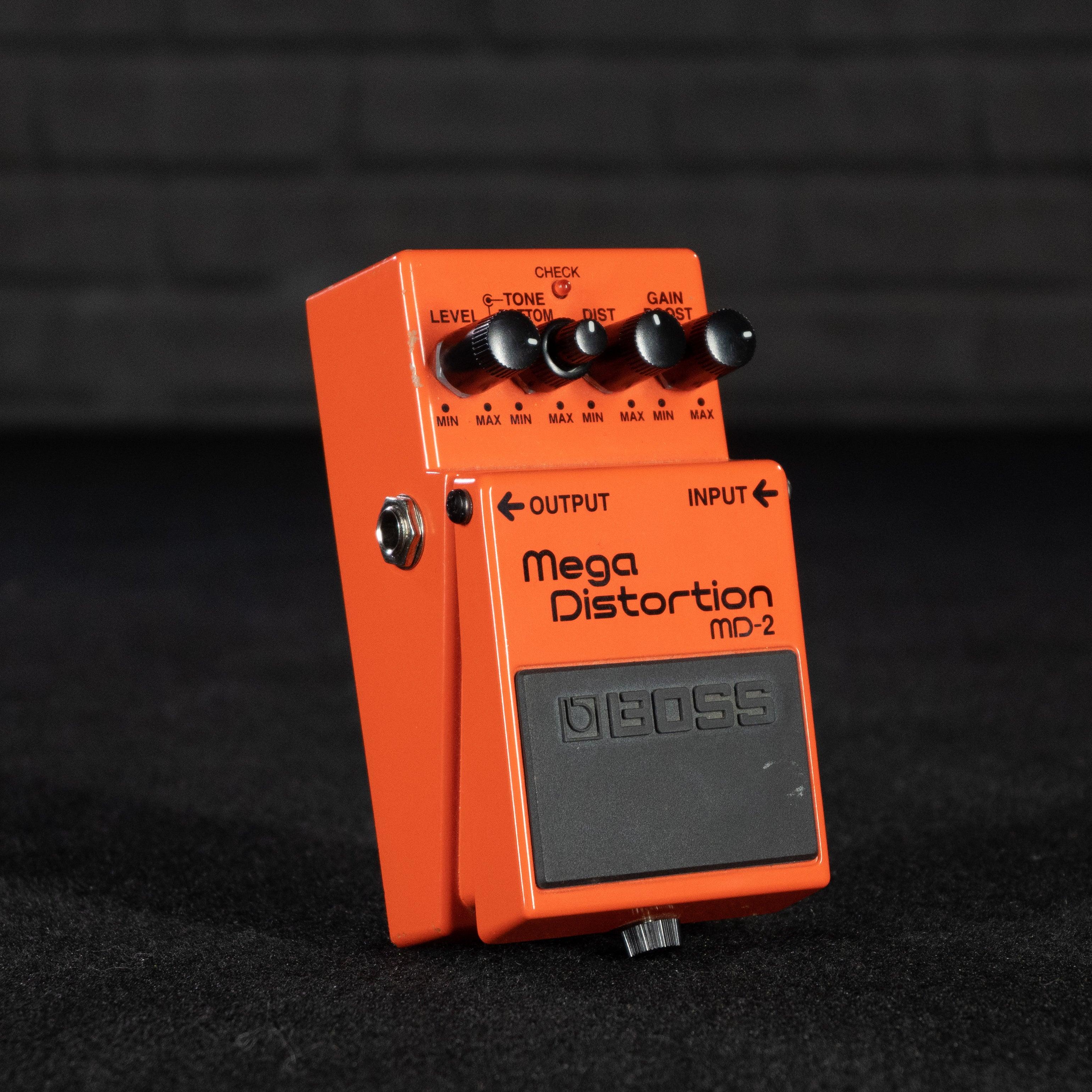 Boss MD-2 Mega Distortion Guitar Pedal USED