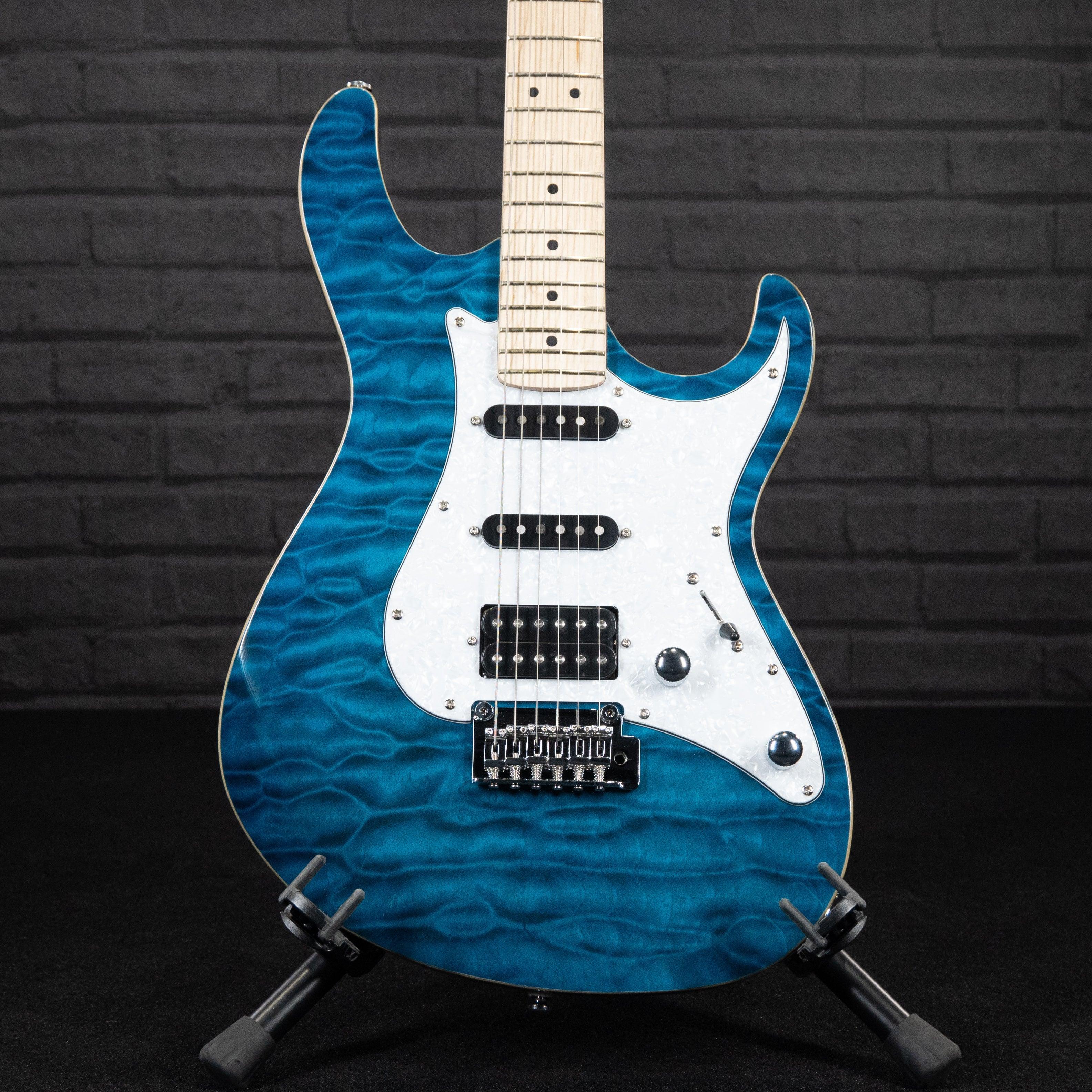 Cort G250DX Electric Guitar (Trans Blue)