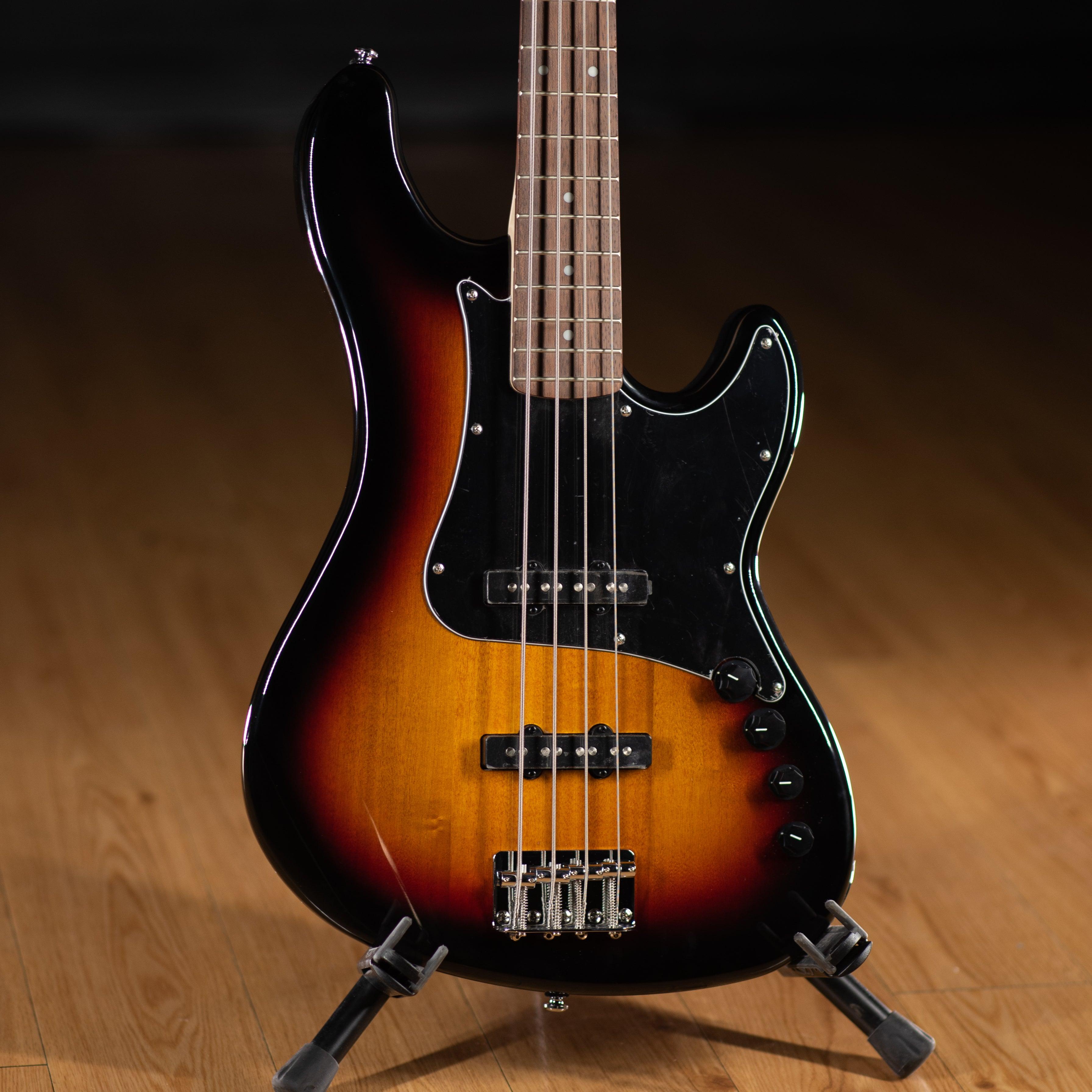 Cort GB34JJ3TS GB Series Electric Bass Guitar (Three Tone Sunburst)