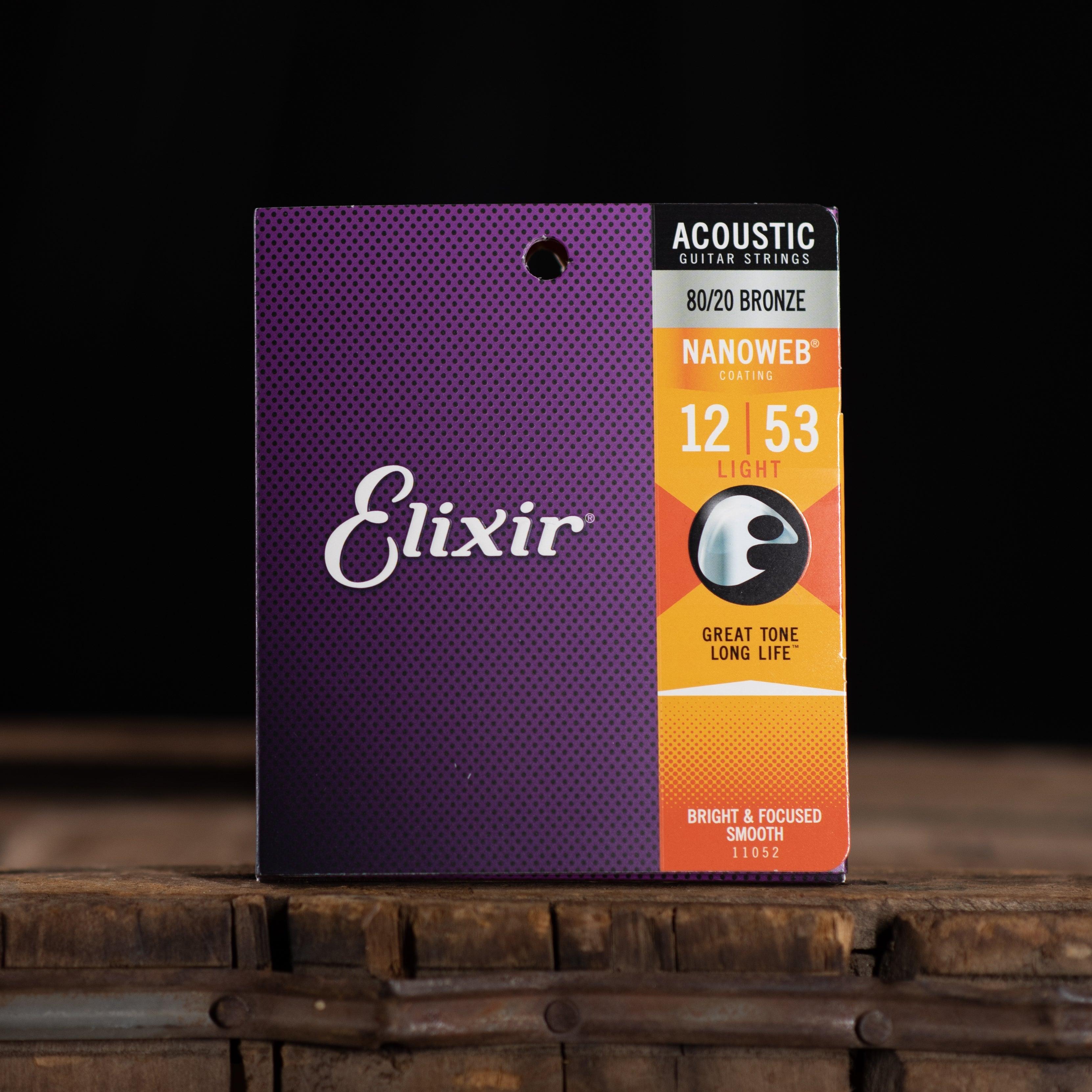 Elixir nanoweb on sale phosphor bronze