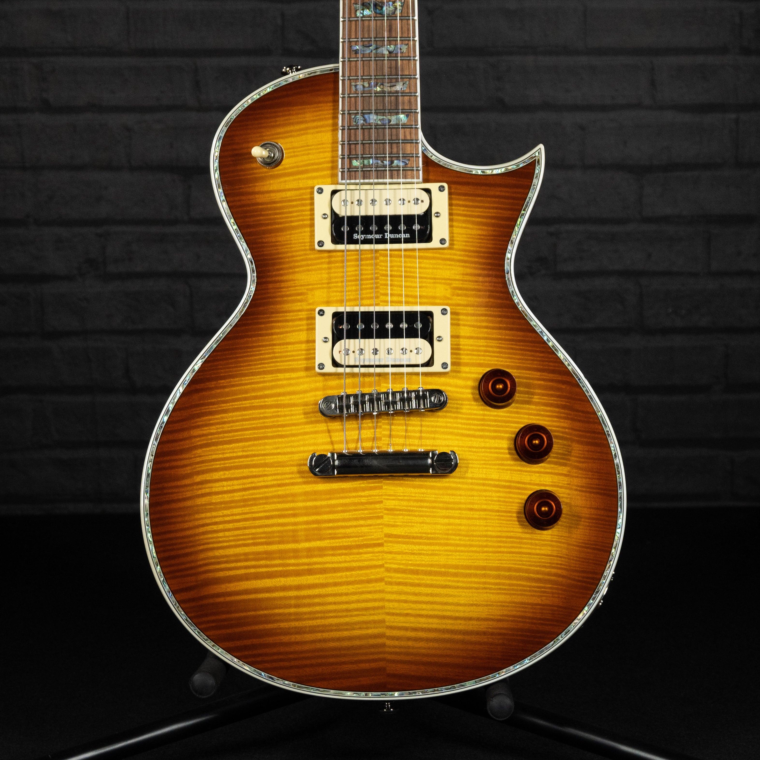 ESP LTD EC-1000 (Amber Sunburst) USED - Impulse Music Co.