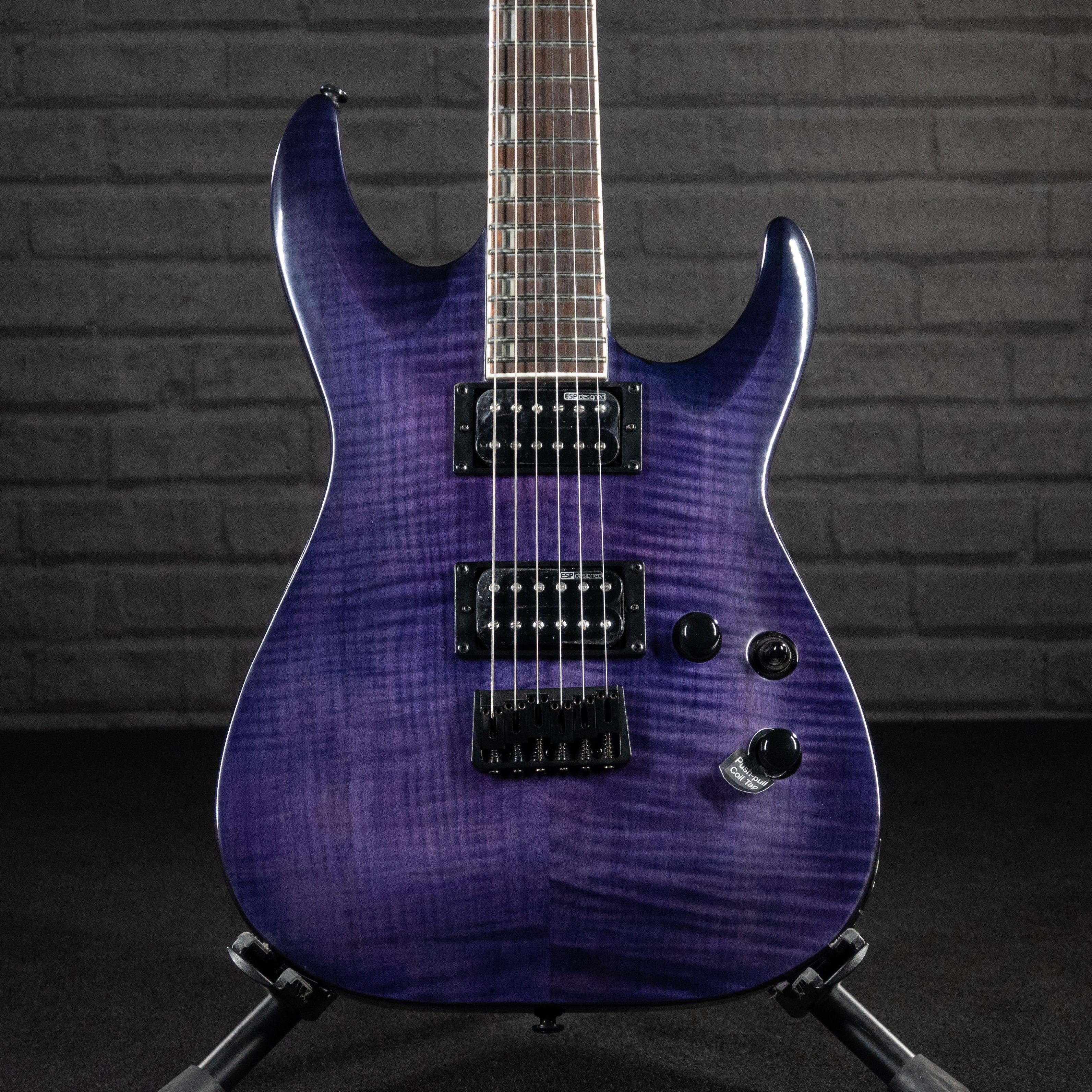 ESP LTD H-200FM (See Thru Purple) - Impulse Music Co.