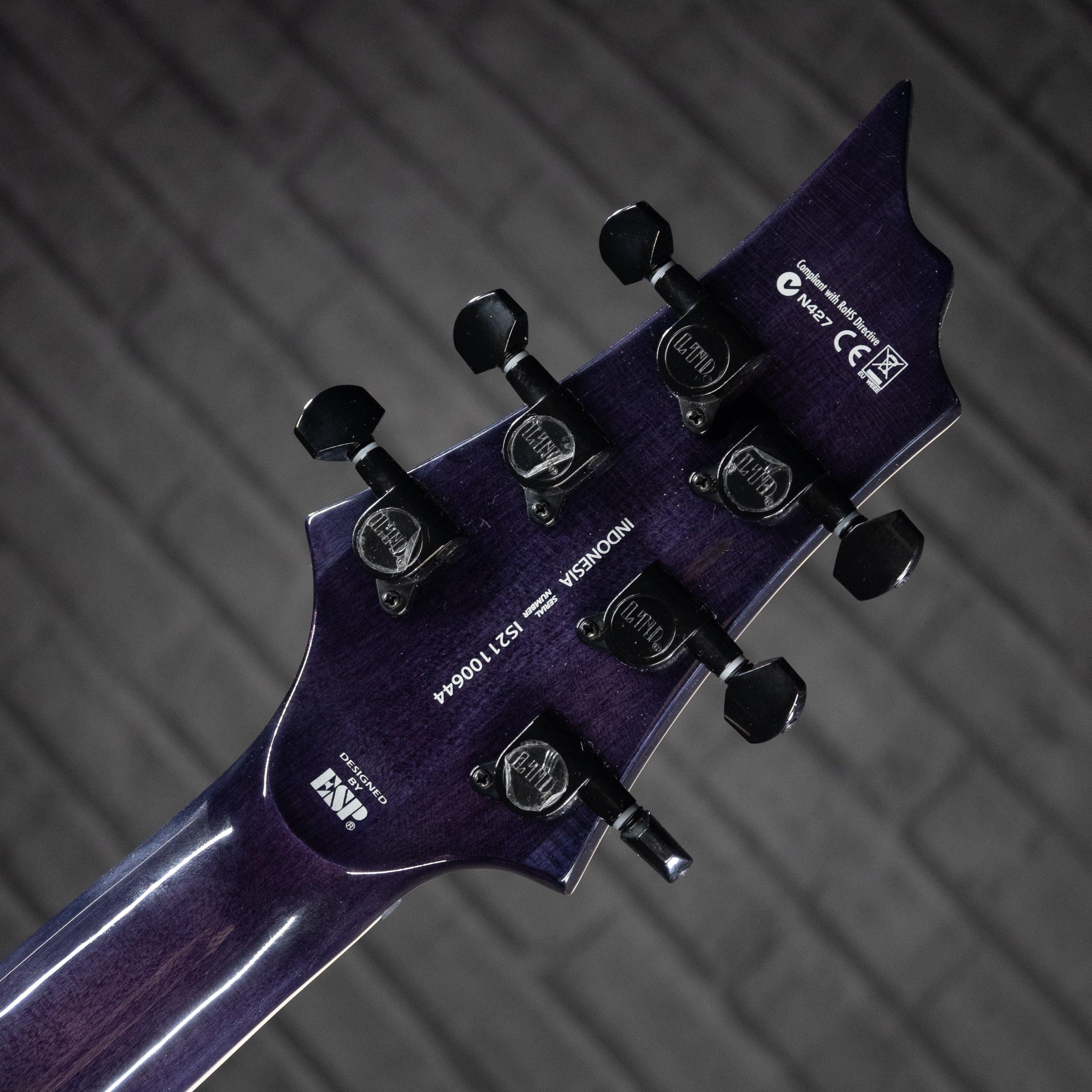 ESP LTD H-200FM (See Thru Purple) - Impulse Music Co.