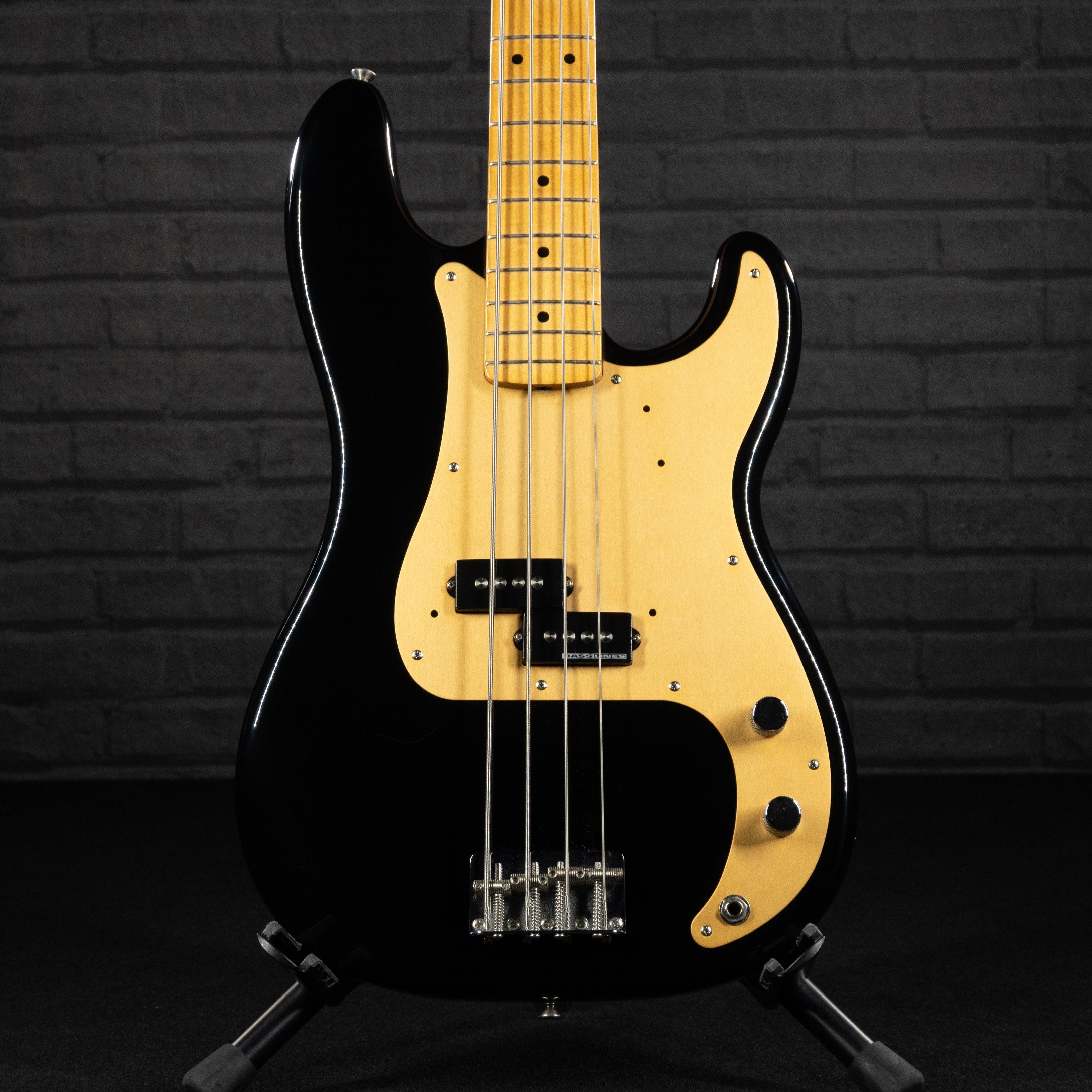 Fender Precision Bass Black and Gold USED