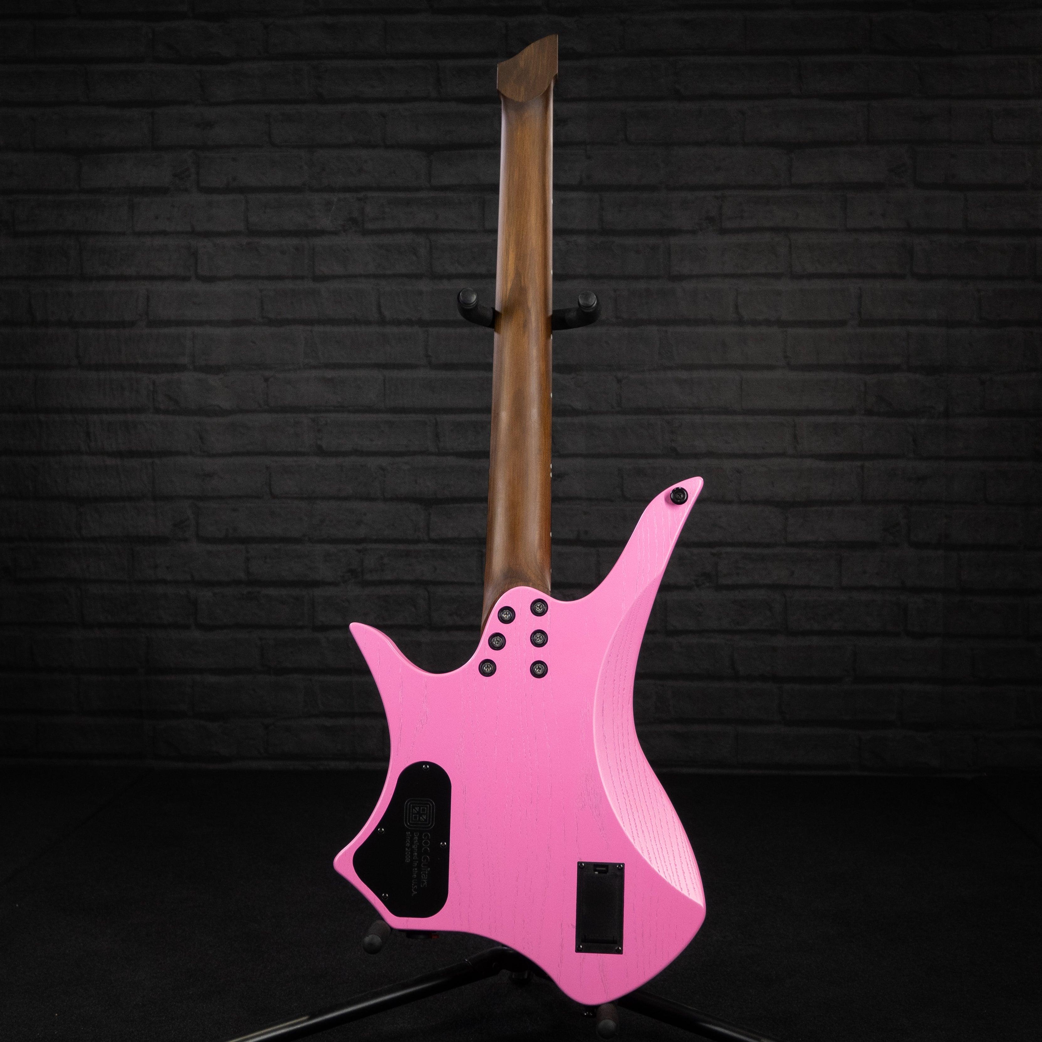 GOC C-Series Vajra 6 Electric Guitar (Worn Hot Pink) freeshipping - Impulse  Music Co.