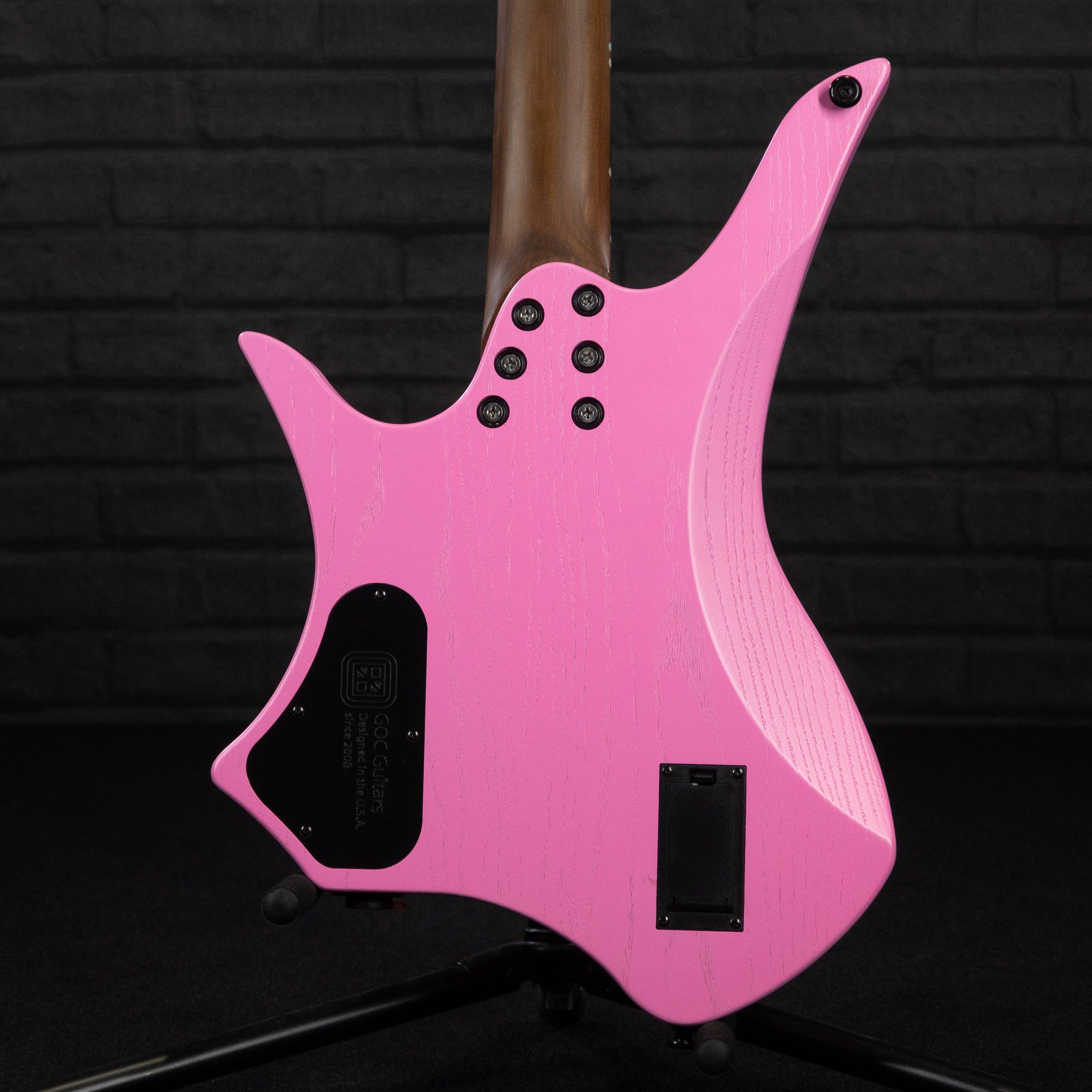 GOC C-Series Vajra 6 Electric Guitar (Worn Hot Pink) freeshipping - Impulse  Music Co.