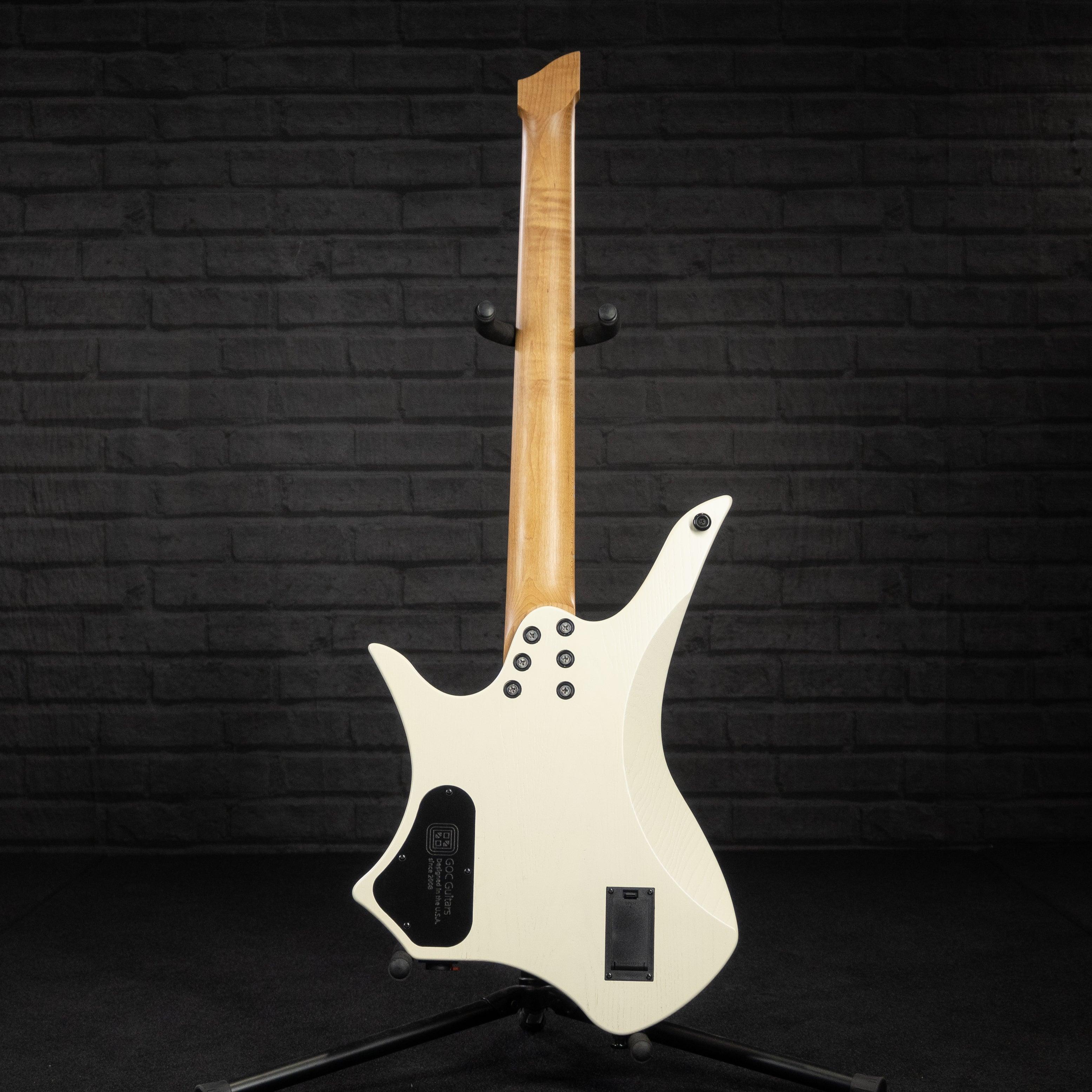 GOC C-Series Vajra 6 Electric Guitar (Worn Powder White) freeshipping -  Impulse Music Co.