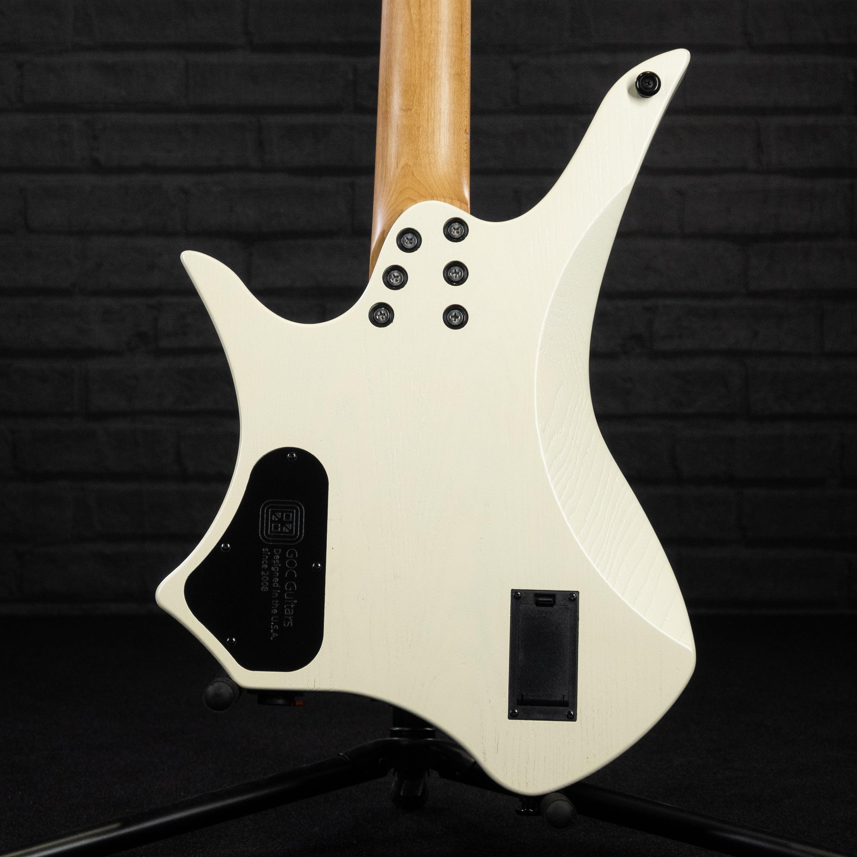 GOC C-Series Vajra 6 Electric Guitar (Worn Powder White) freeshipping -  Impulse Music Co.