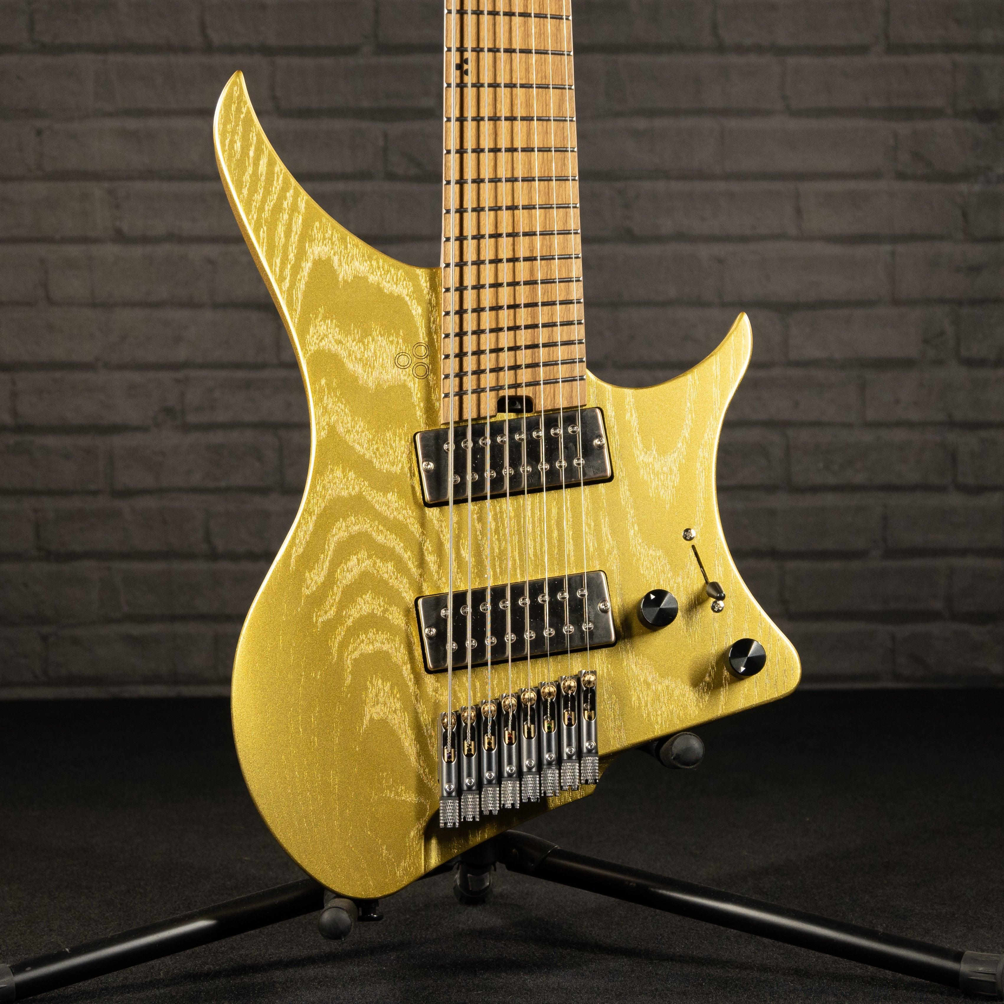 GOC Materia 8 String C-Series AON (Metallic Gold) freeshipping