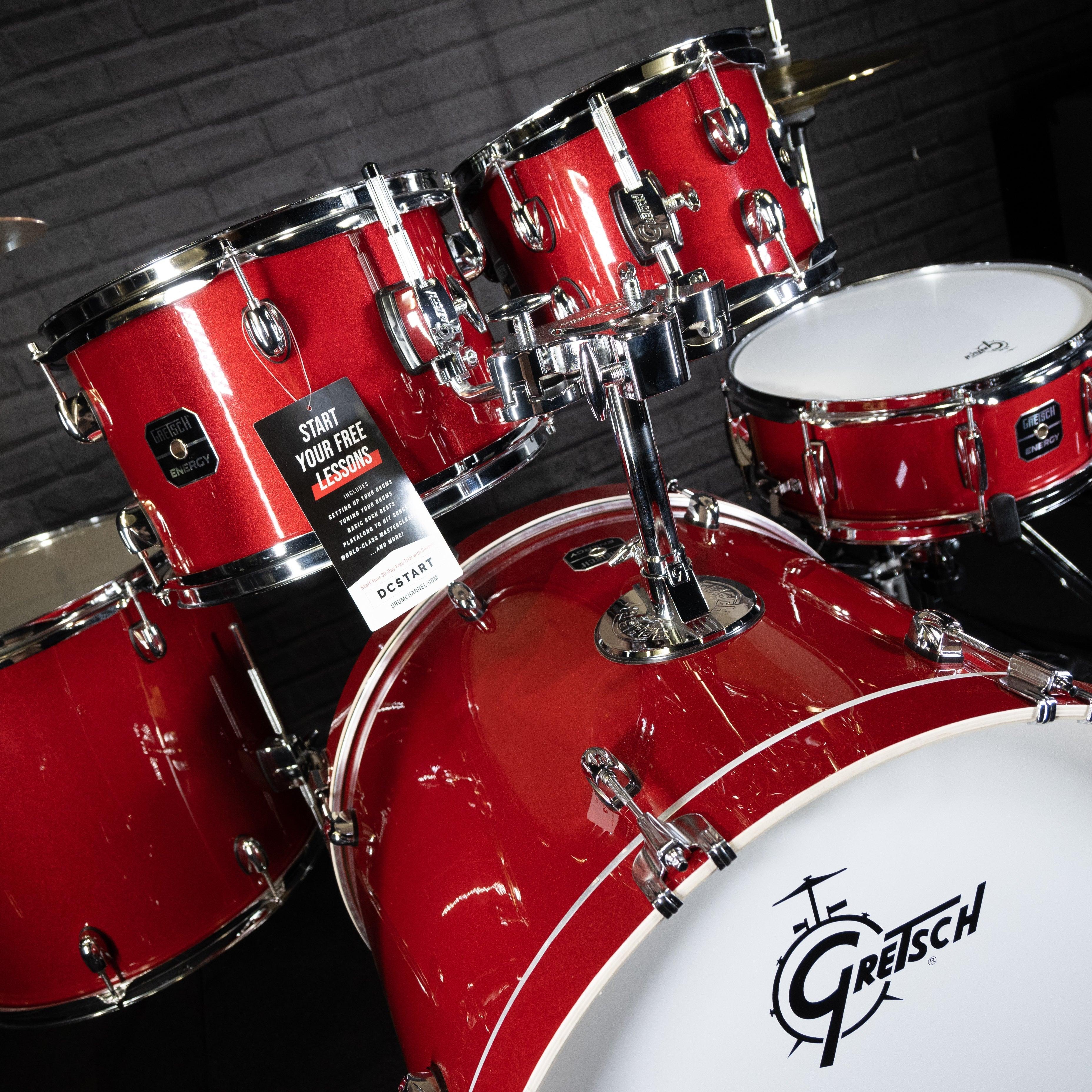 Gretsch শক্তি 5-পিস কিট (ধূসর ইস্পাতGretsch শক্তি 5-পিস কিট (ধূসর ইস্পাত  