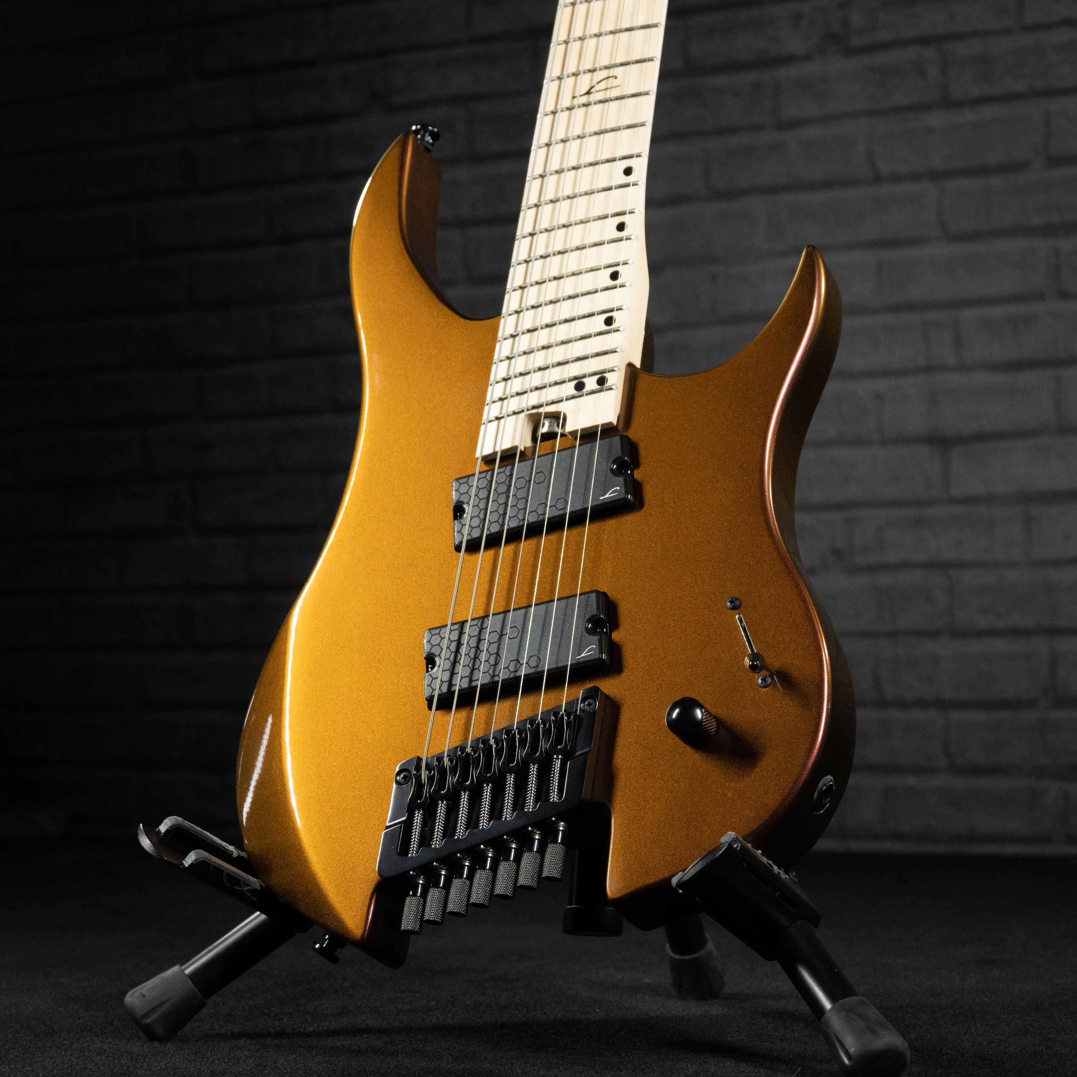 Legator Ghost G7FS 7-String Headless Multiscale Electric Guitar (Solar  Eclipse)