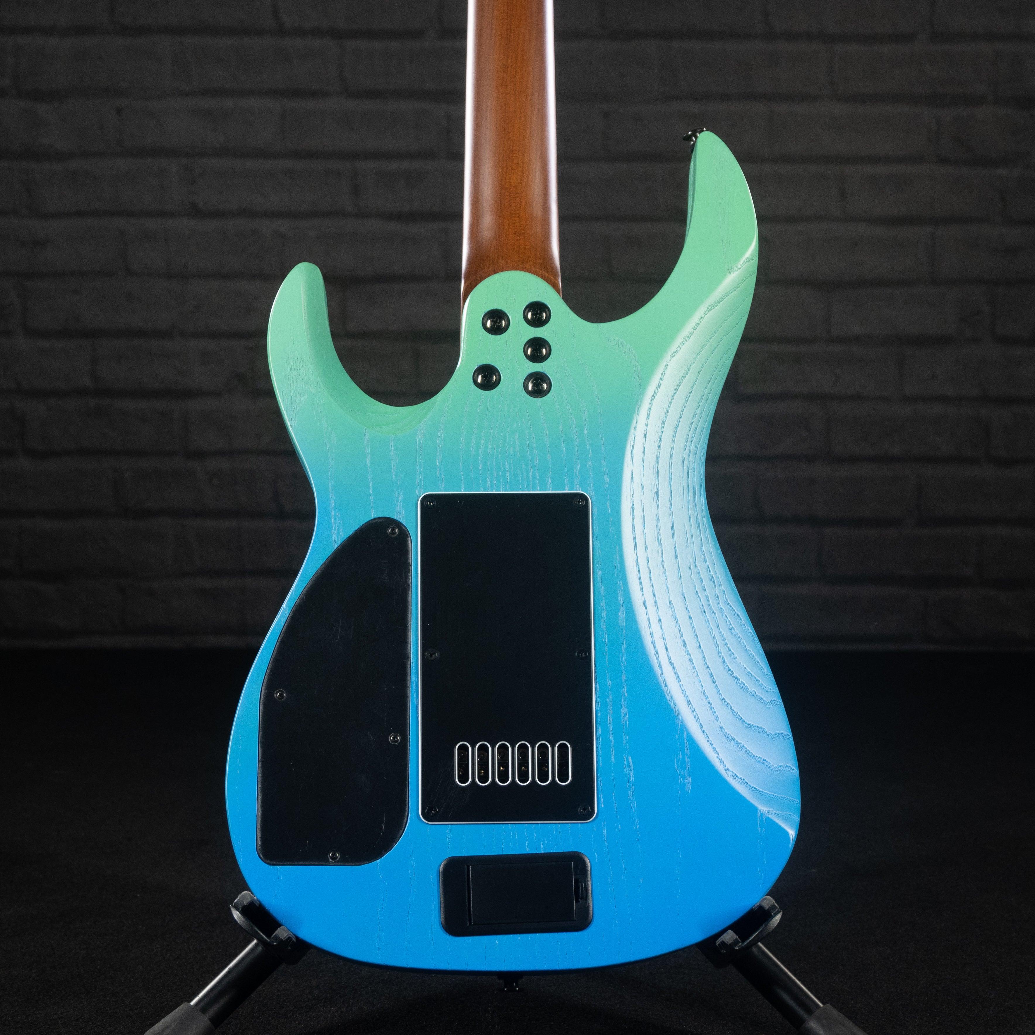 Legator Ninja N6EP 6-string Evertune Electric Guitar (Pacific Aqua) - Impulse Music Co.