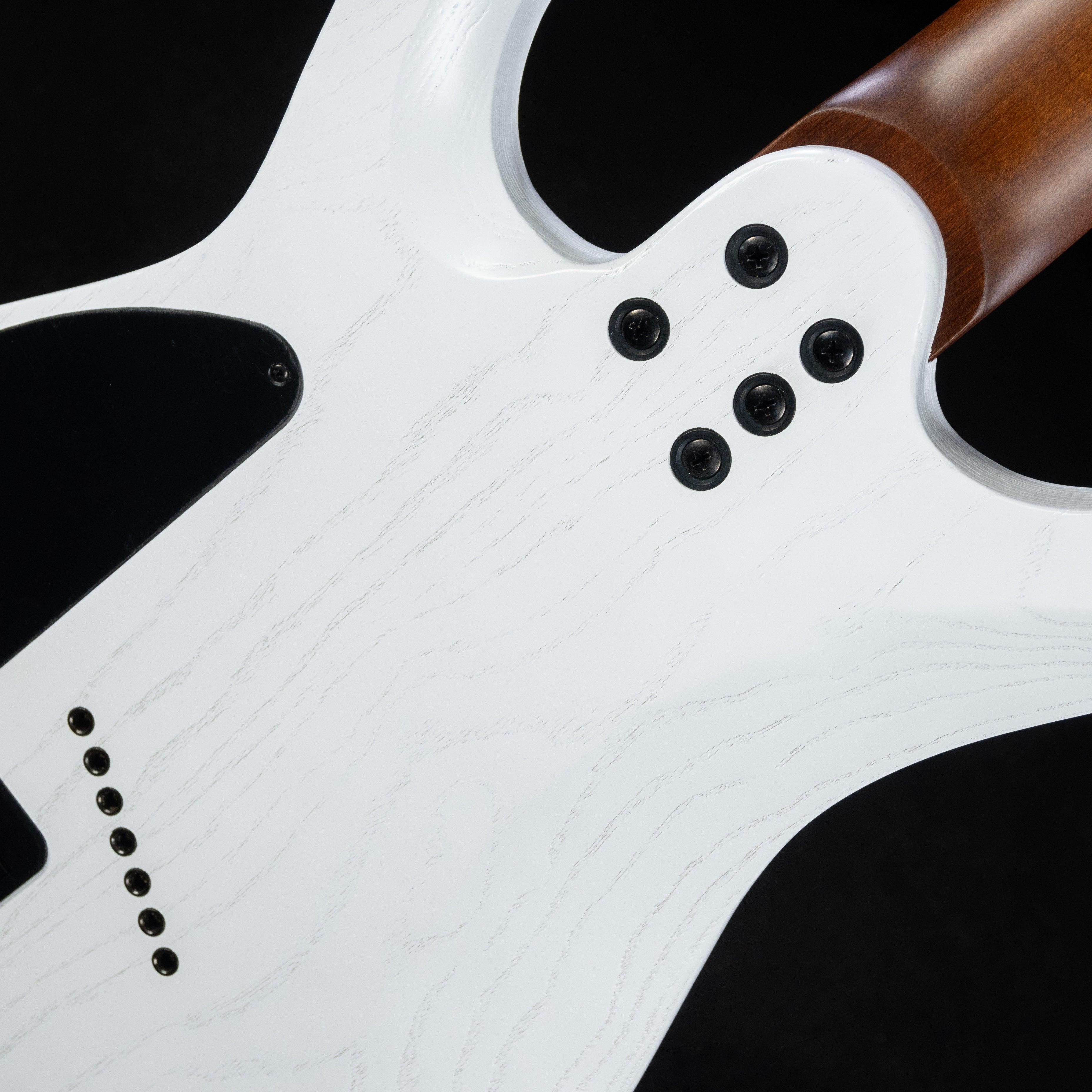 Legator Ninja N7FP 7-string Multiscale Electric Guitar (Snowfall)