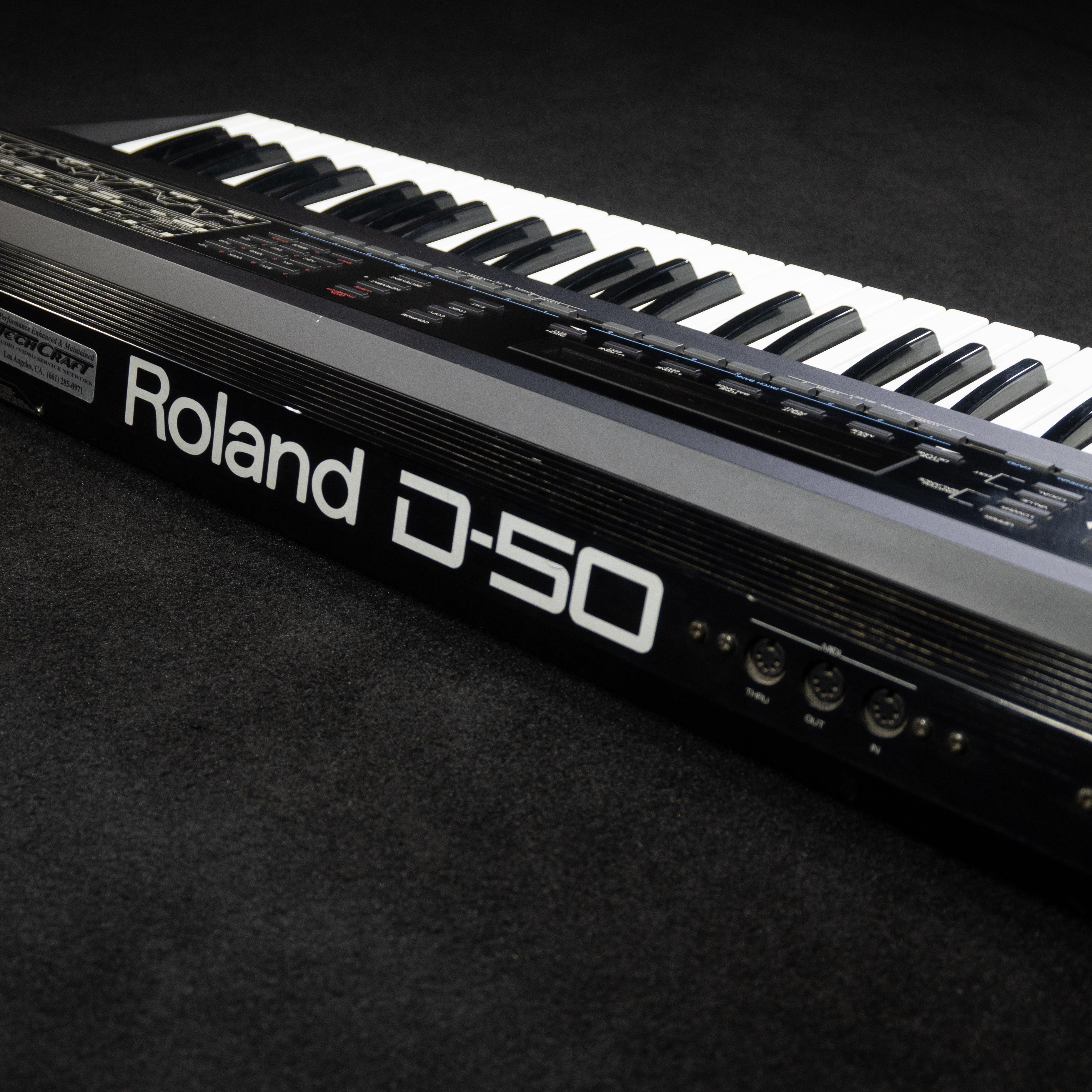 Roland D-50 61-Key Linear Synthesizer USED