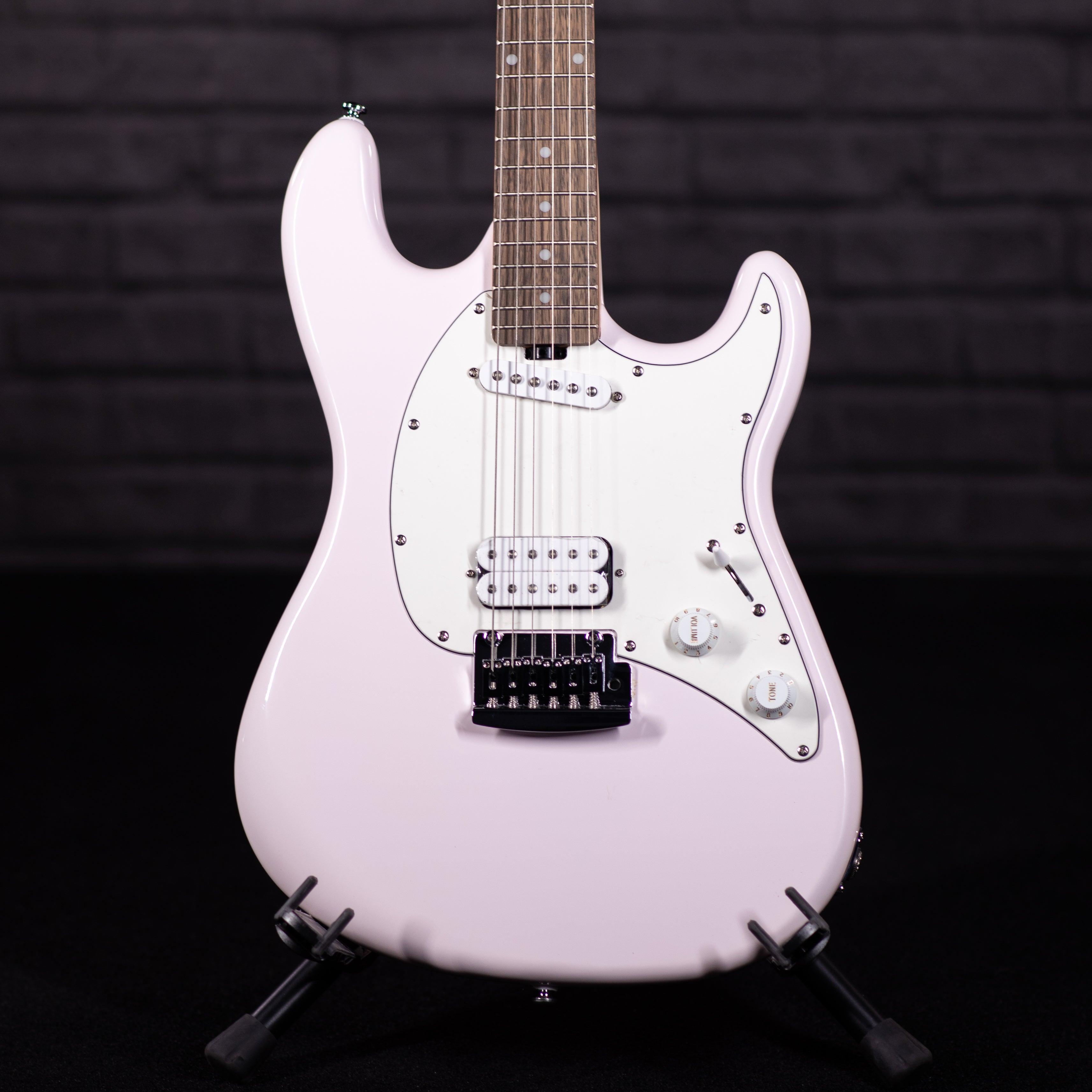 Sterling by Music Man Cutlass Short Scale CTSS30HS (Shell Pink)