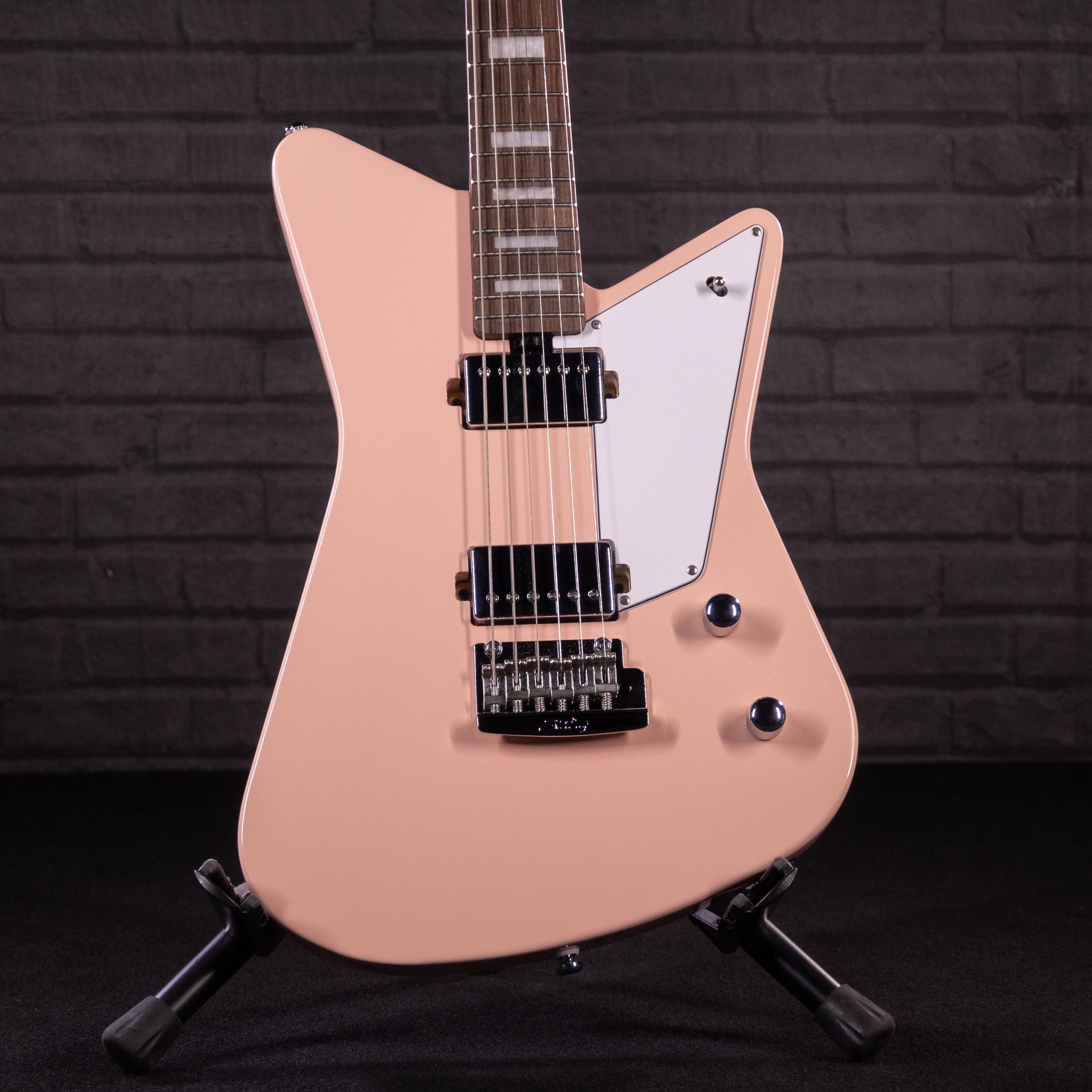 Sterling by Music Man Mariposa Electric Guitar (Pueblo Pink Satin)