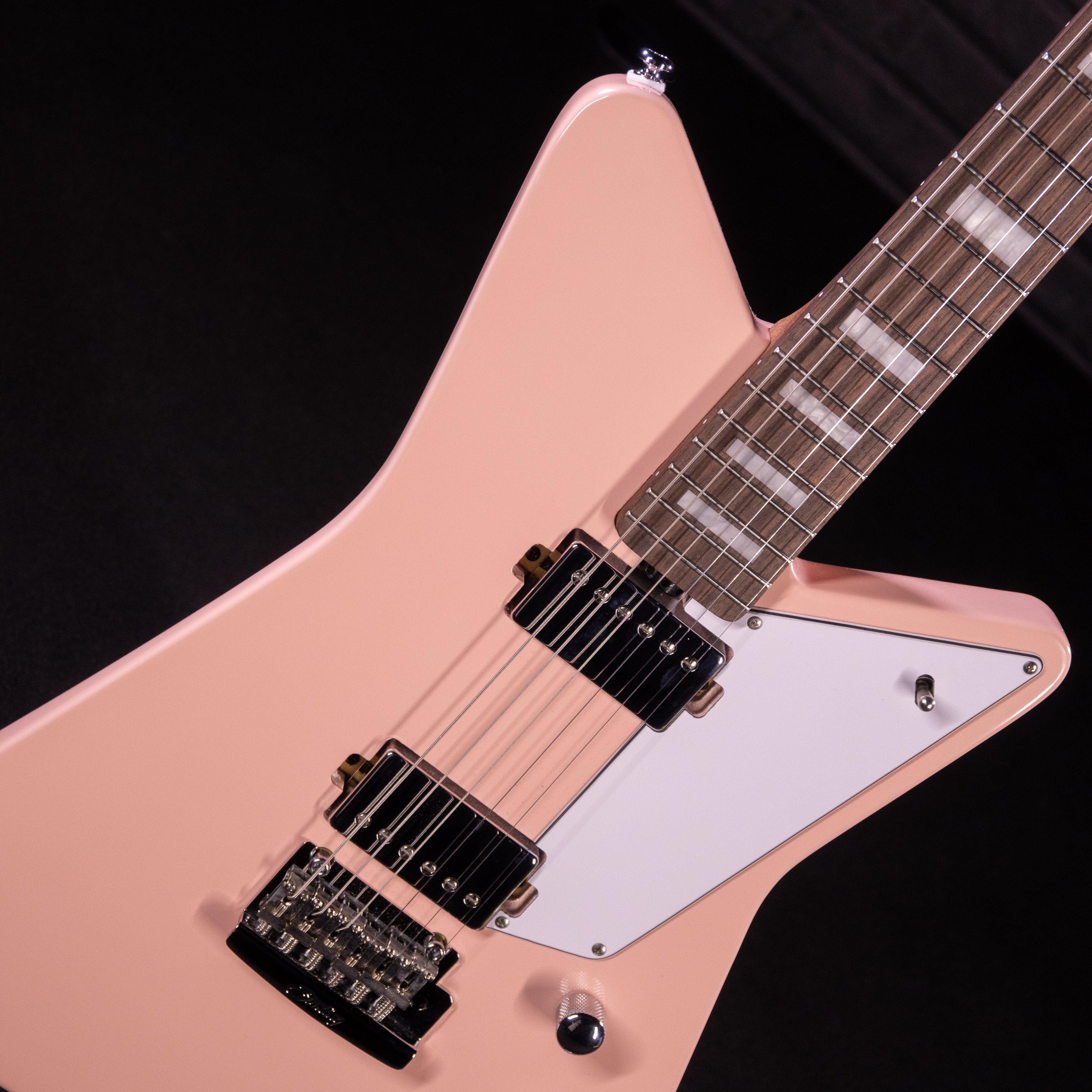 Sterling by Music Man Mariposa Electric Guitar (Pueblo Pink Satin)