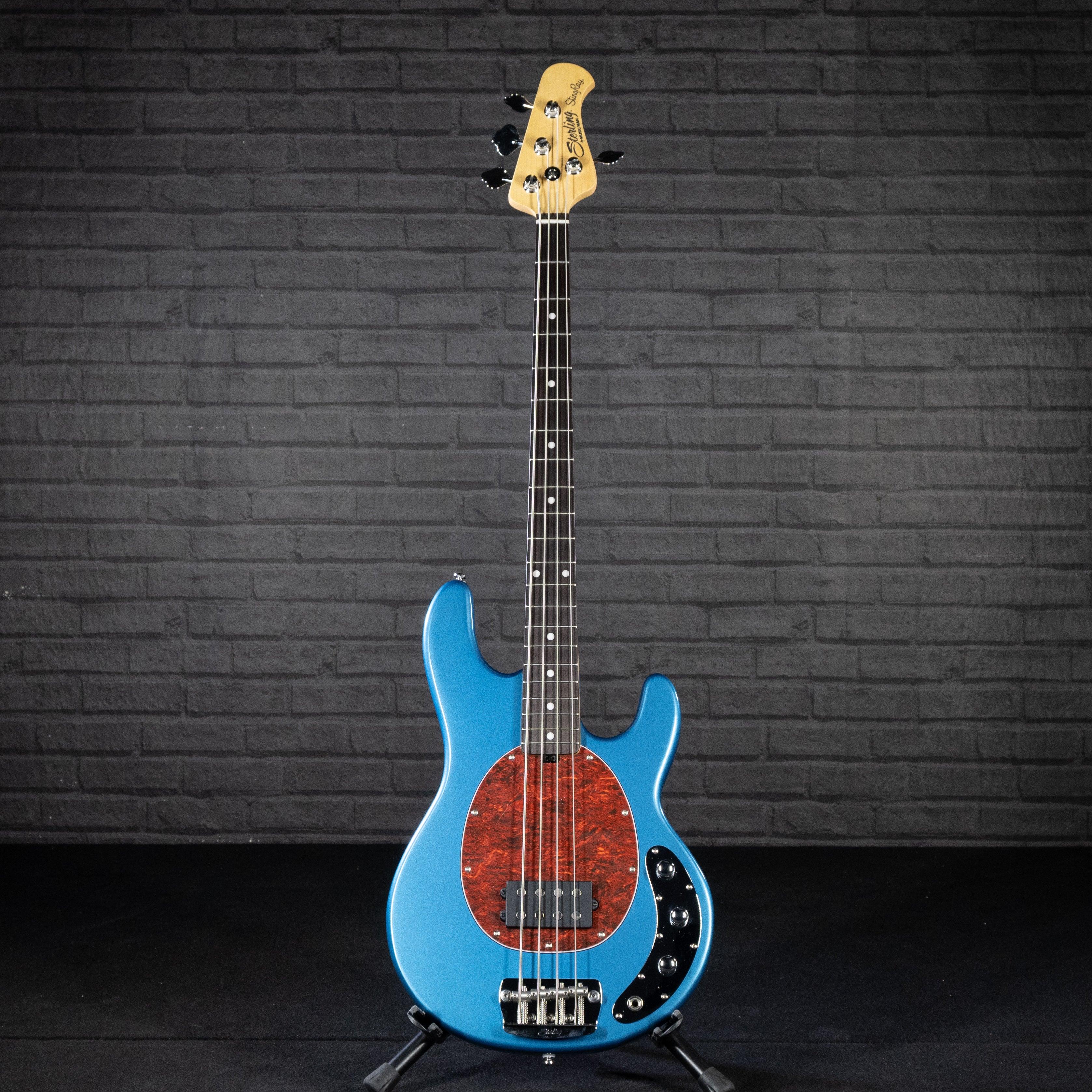 Sterling by Music Man StingRay Classic Ray24 Electric Bass Guitar (Toluca  Lake Blue)